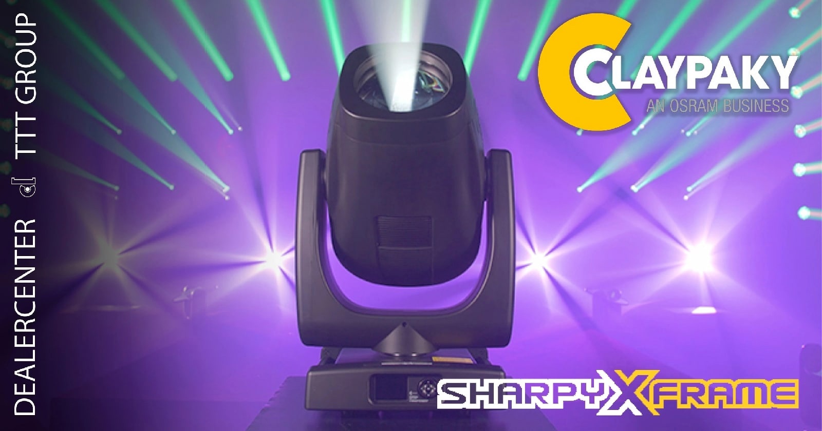 Claypaky представляет многофункциональный прибор SHARPY X FRAME