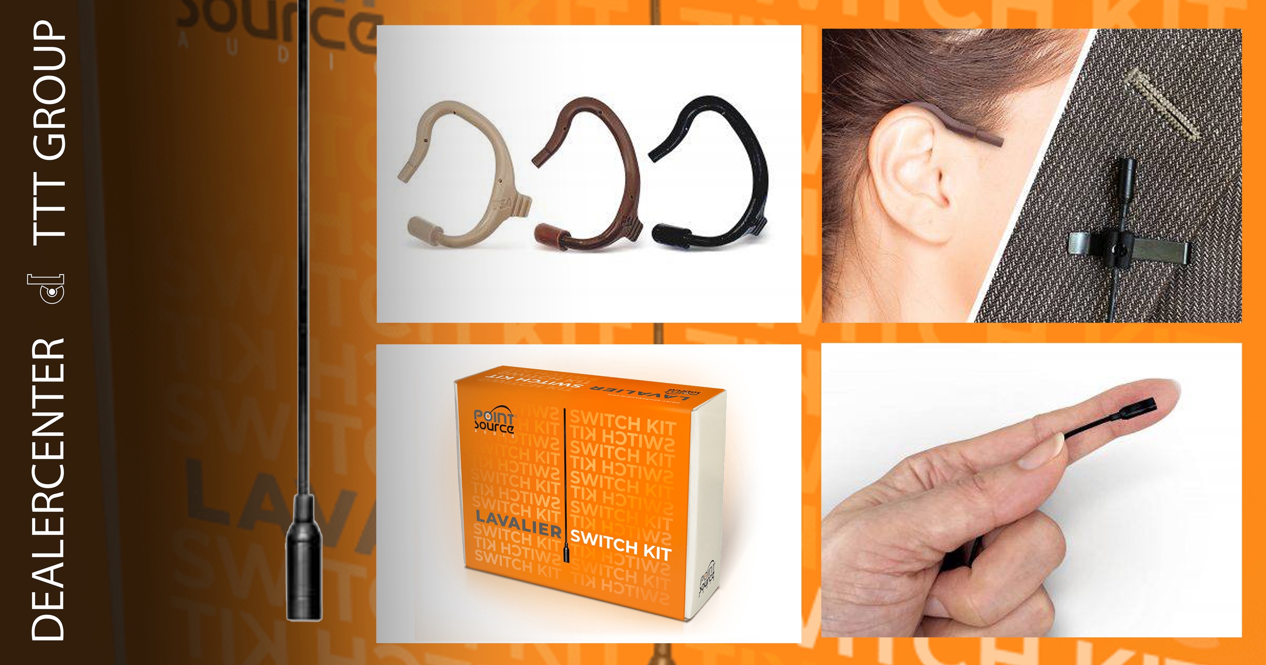 Point Source Audio LAVALIER SWITCH KIT простое решение для профессионалов в области аудио.
